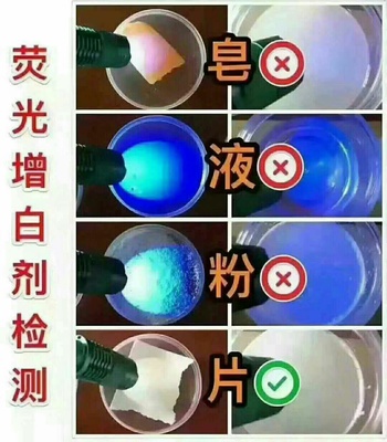為家人的健康!請(qǐng)謹(jǐn)慎選擇健康安全的洗滌用品(熒光增白劑是一種化學(xué)染料,能夠?qū)ξ蹪n起掩蓋作用,能造成增白艷麗的假象!) 【泉立方】健康洗滌 無毒無磷無熒光劑!是您的不二選擇